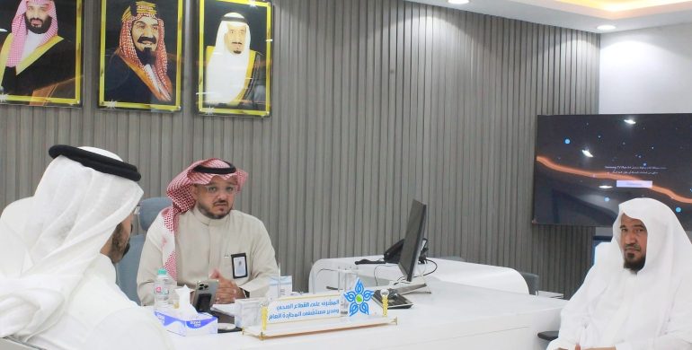 مبادرة زيارة الكادر الطبي والمرضى بمستشفى المجاردة العام